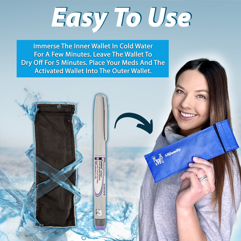 How to Use 4AllFamily Chiller Cooler Pouches for Insulin, Epipen, and Medicines  - 4AllFamily Canada