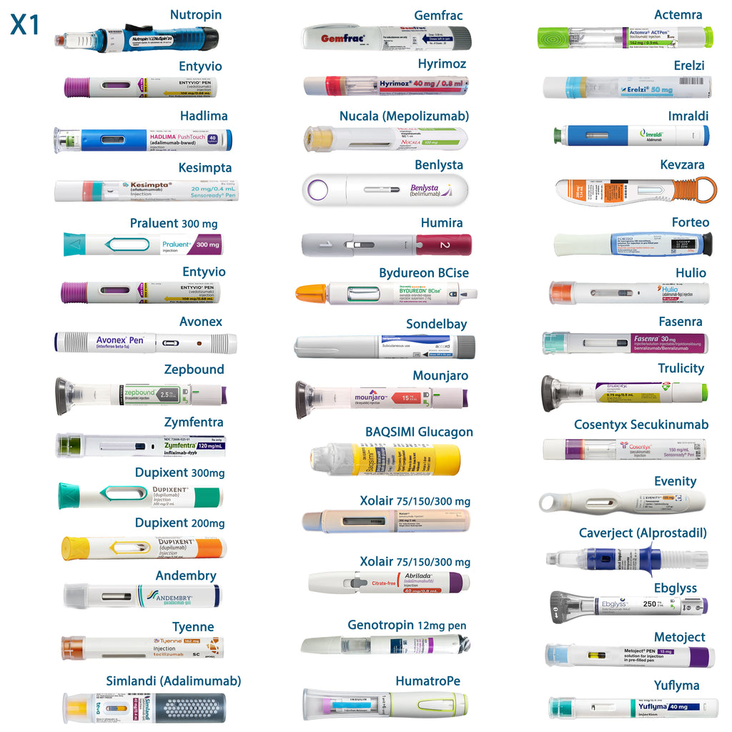 4AllFamily Canada - Nomad Insulin Carrying Case Cooler - Medical Travel Cooler  - Small Size - How many injector pens can fit