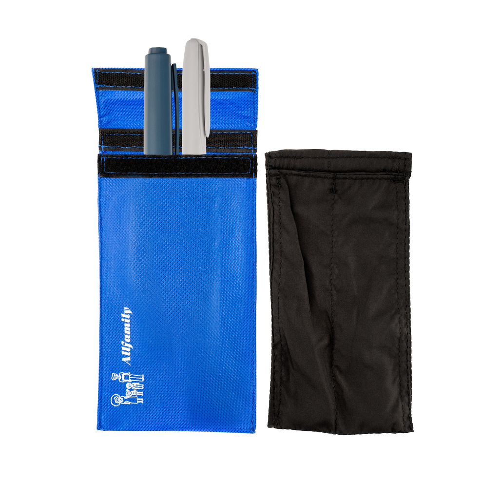 4AllFamily Chiller Cooler Pouches for Insulin, Epipen, and Medicine - Size 2 - Carry 2 injector pens cool - 4AllFamily Canada