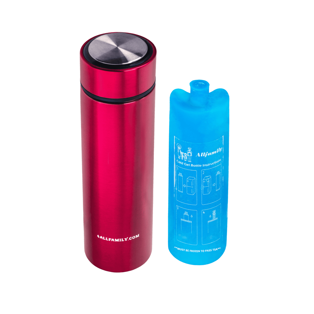 4AllFamily Canada - Nomad Insulin Carrying Case Cooler - Medical Travel Cooler - Red Color