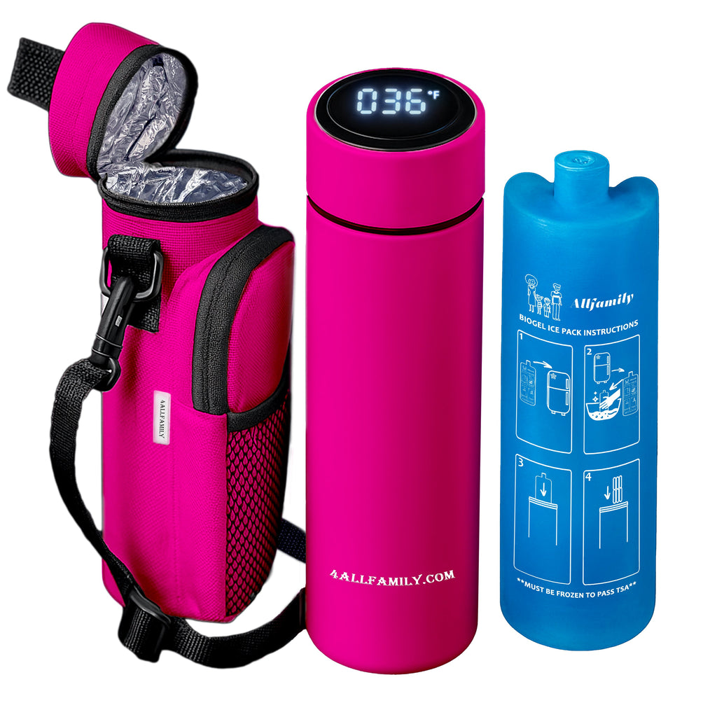 Nomad PRO - Insulin Carrying Case Cooler - 4AllFamily Canada - Pink Color - 